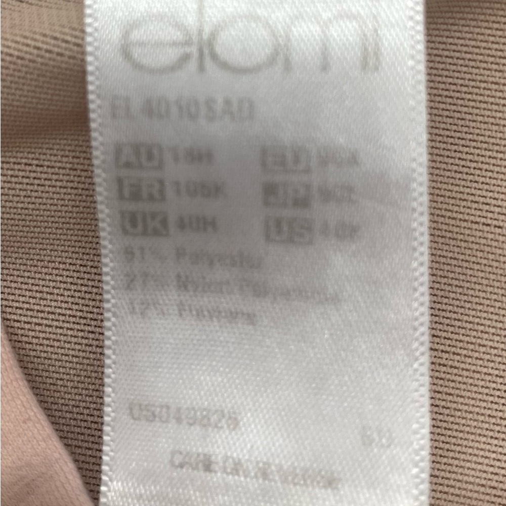 Elomi Lace Bra in Nude 40H UK - Picture 4 of 4